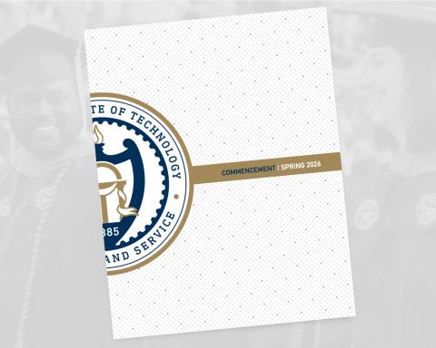 Georgia Tech Spring 2026 Commencement program cover